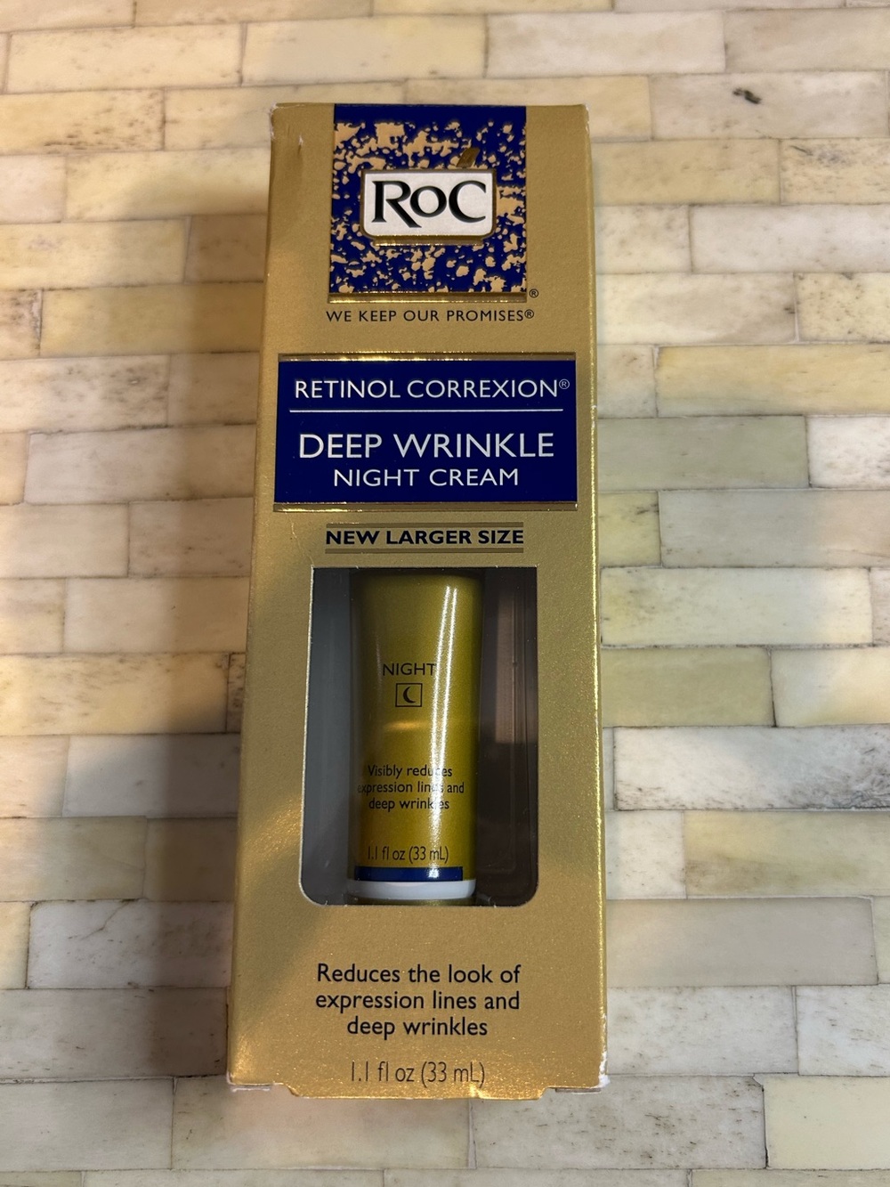 RoC Retinol Correxion Deep Wrinkle Night Cr New